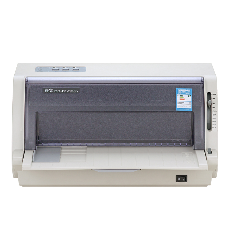 票据打印机 得实（Dascom）DS-650PRO 24针82列平推增值税发票税控快递出库单针式打印机